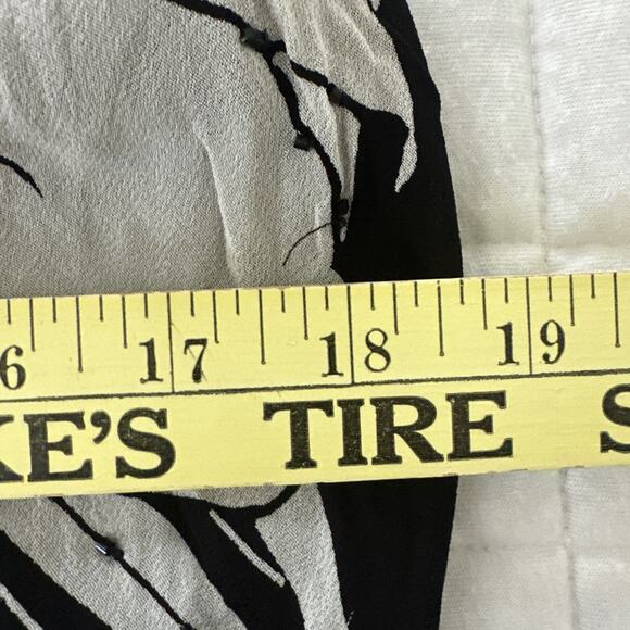 EVA BLUE Dress Womens 10 Black Floral Strappy Midi Asymmetric Fairy Grunge Y2K - Picture 11 of 11